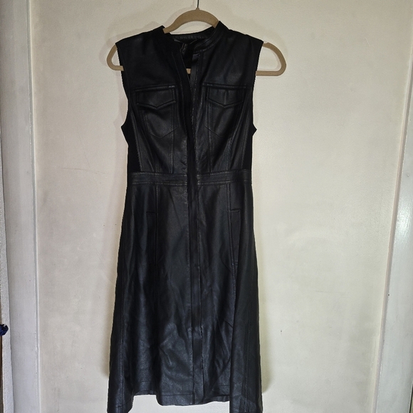 BCBGMaxAzria Black Midi Dress - Picture 7 of 11